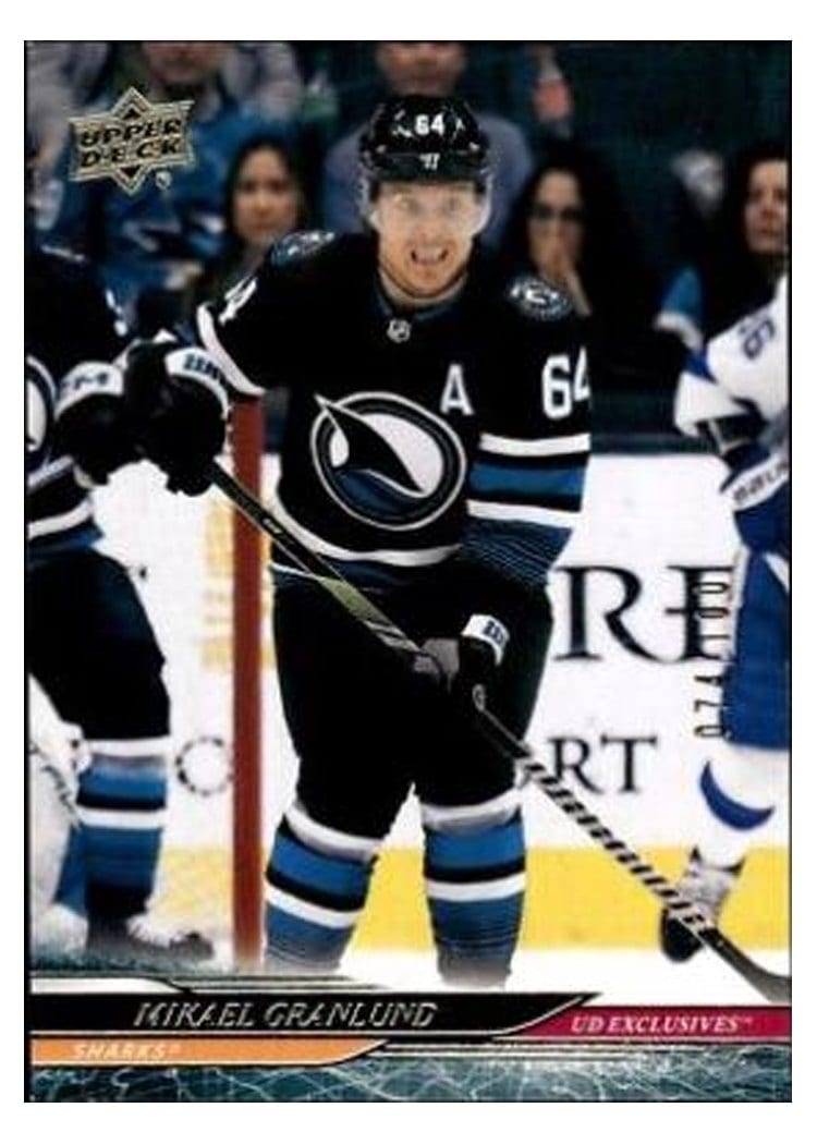 2024-25 Upper Deck Base Set Mikael Granlund #147 card