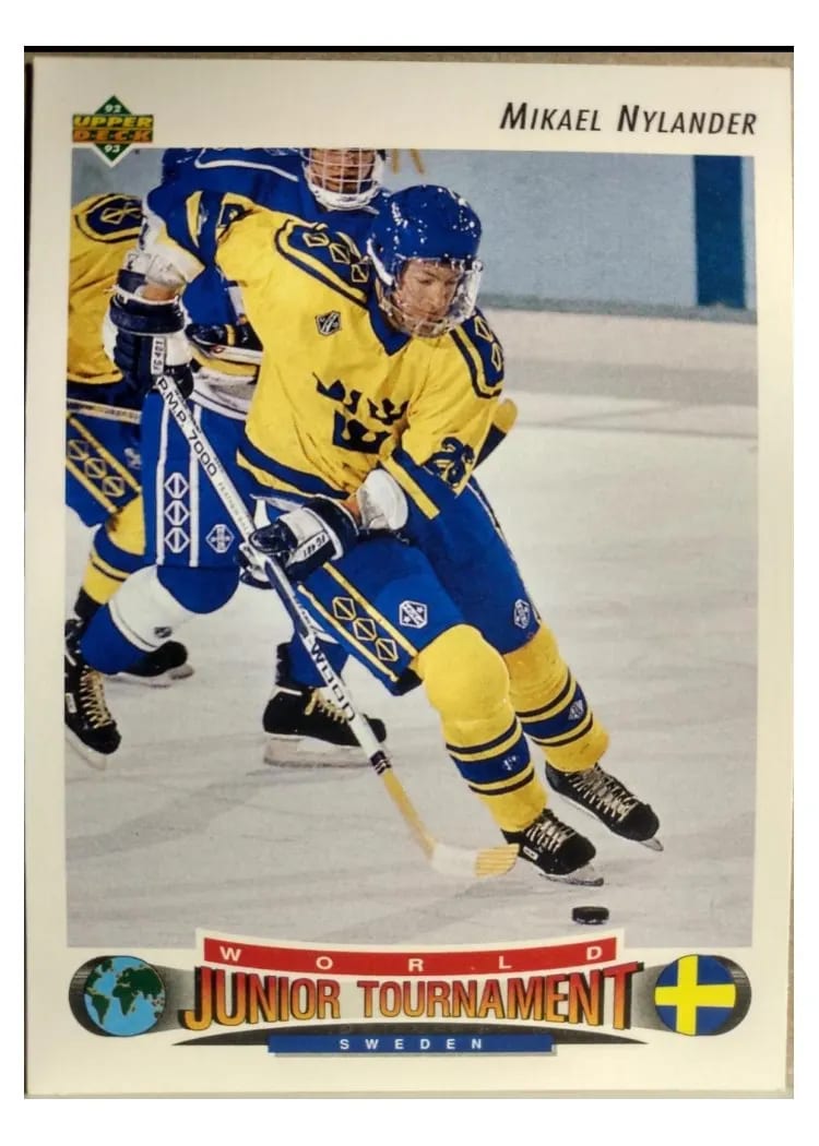 1992 Upper Deck Mikael Nylander #236 card