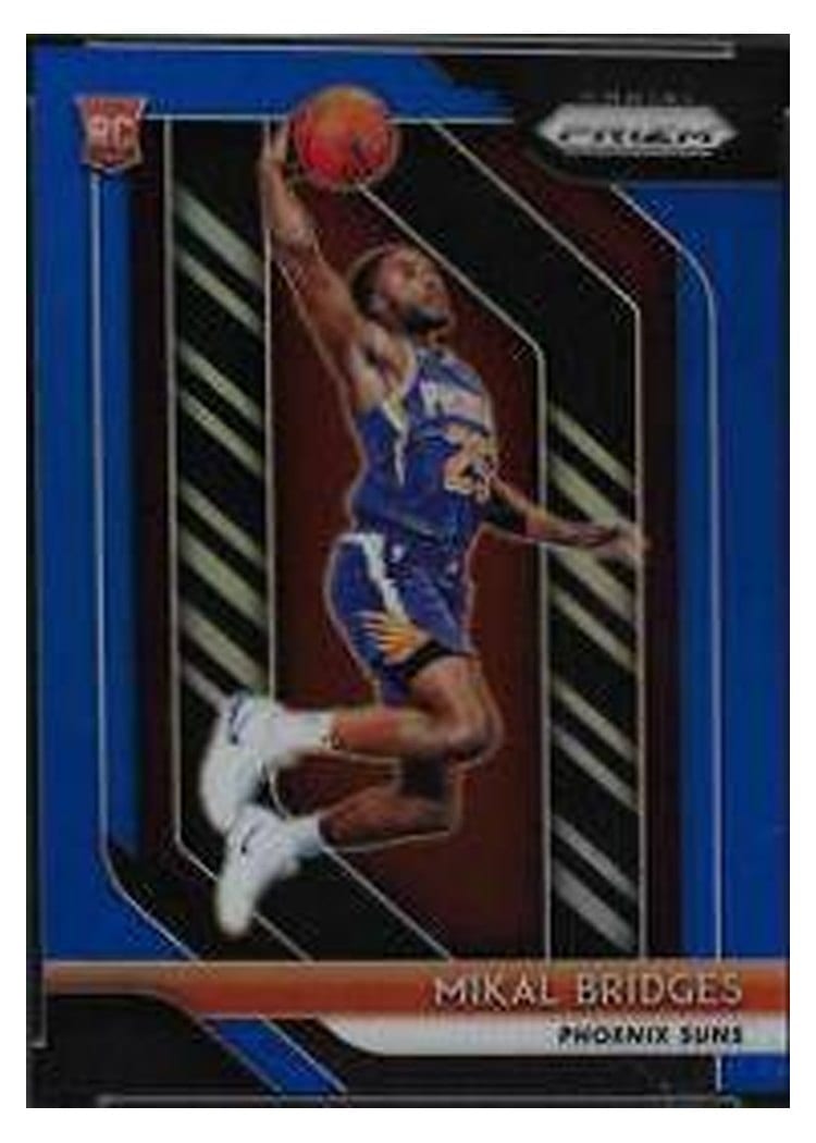 2018-19 Panini Prizm Base Set Mikal Bridges #289 card