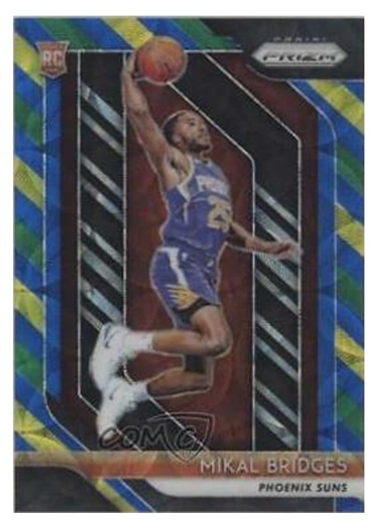 2018-19 Panini Prizm Base Set Mikal Bridges #289 card