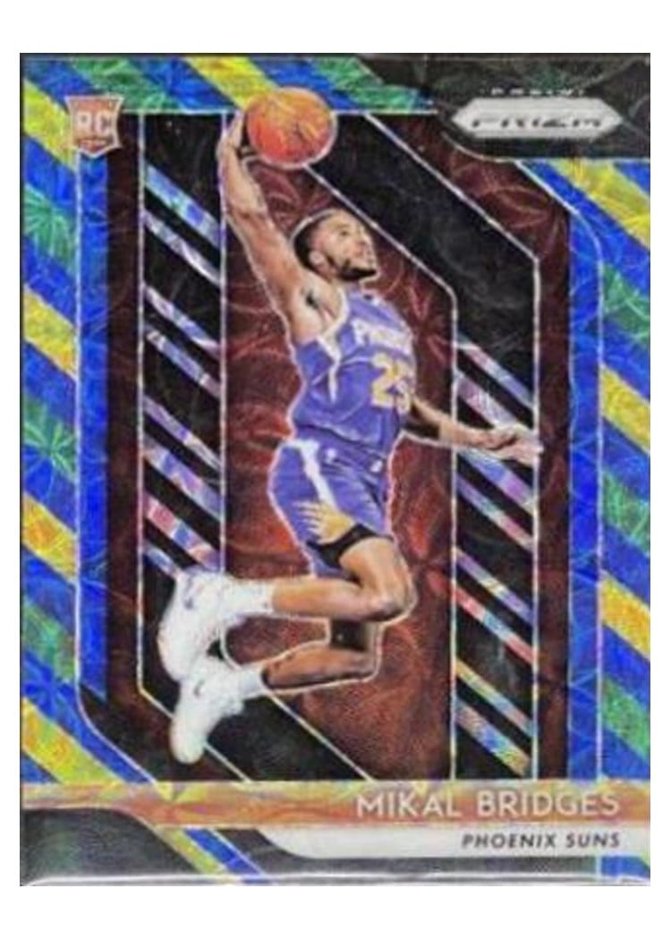 2018-19 Panini Prizm Base Set Mikal Bridges #289 card
