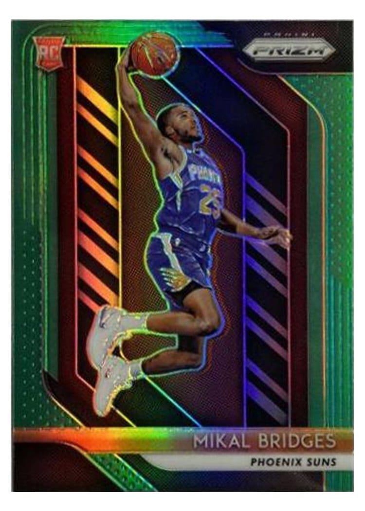 2018-19 Panini Prizm Base Set Mikal Bridges #289 card