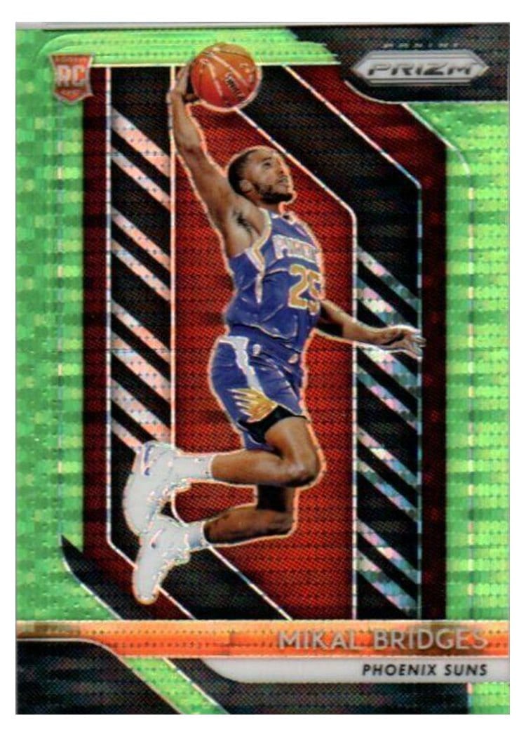 2018-19 Panini Prizm Base Set Mikal Bridges #289 card