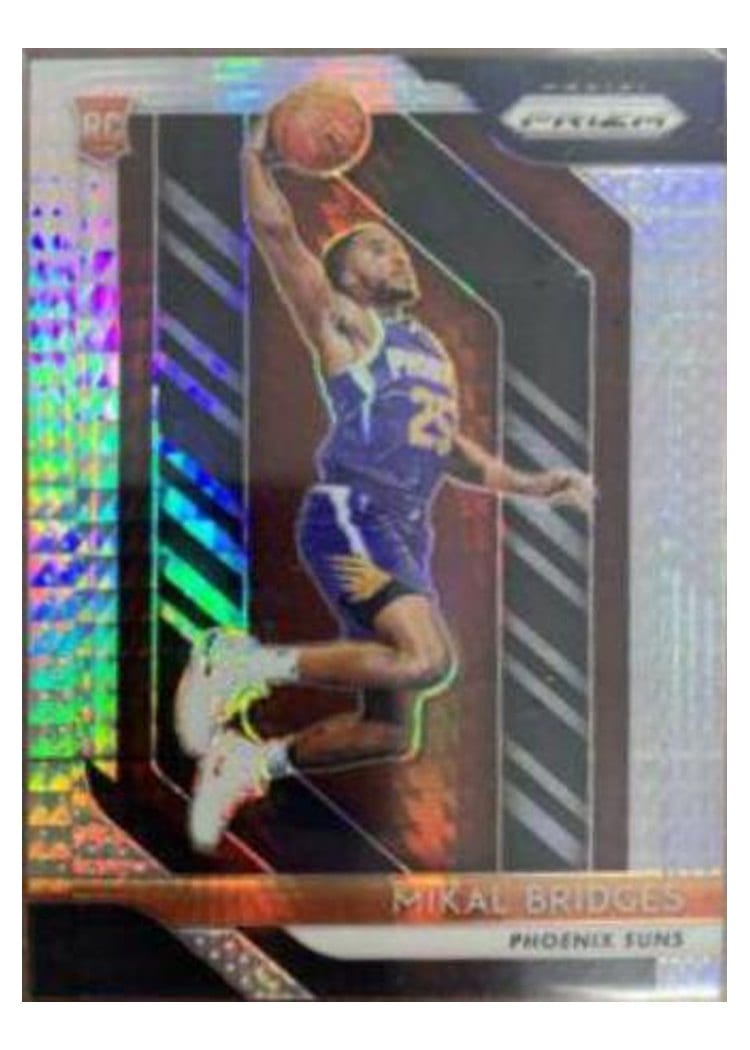 2018-19 Panini Prizm Base Set Mikal Bridges #289 card