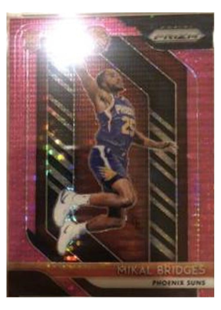 2018-19 Panini Prizm Base Set Mikal Bridges #289 card