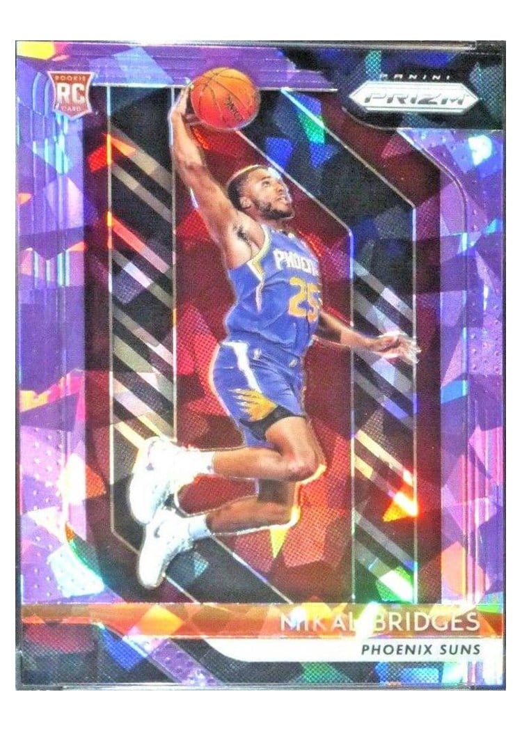 2018-19 Panini Prizm Base Set Mikal Bridges #289 card
