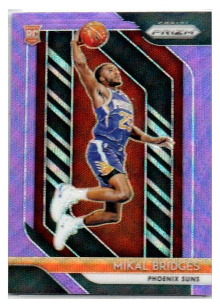2018-19 Panini Prizm Base Set Mikal Bridges #289 card