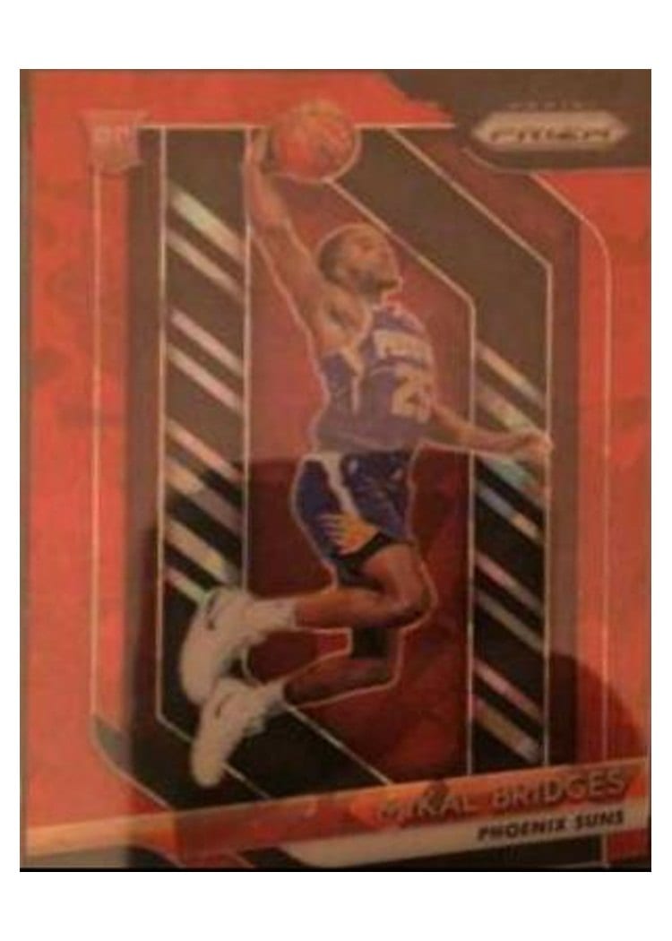 2018-19 Panini Prizm Base Set Mikal Bridges #289 card