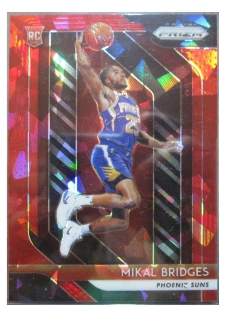 2018-19 Panini Prizm Base Set Mikal Bridges #289 card