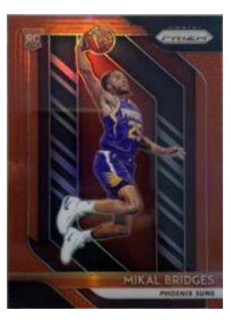 2018-19 Panini Prizm Base Set Mikal Bridges #289 card