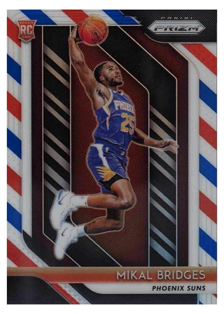 2018-19 Panini Prizm Base Set Mikal Bridges #289 card