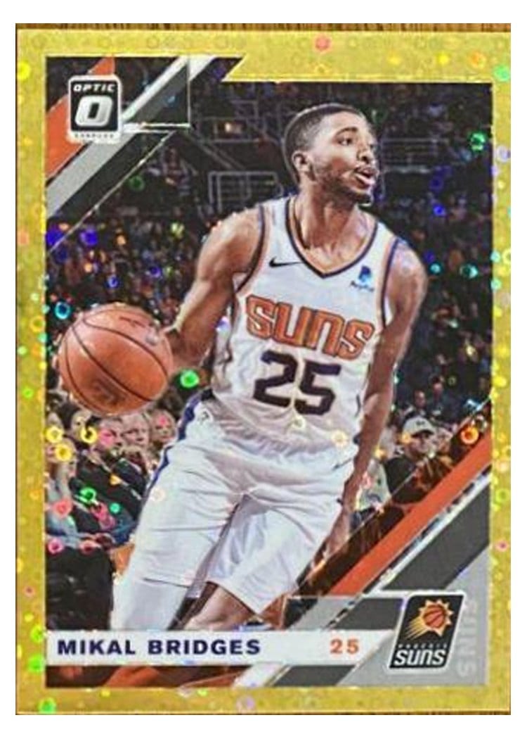 2019-20 Donruss Optic Base Set Mikal Bridges #125 card
