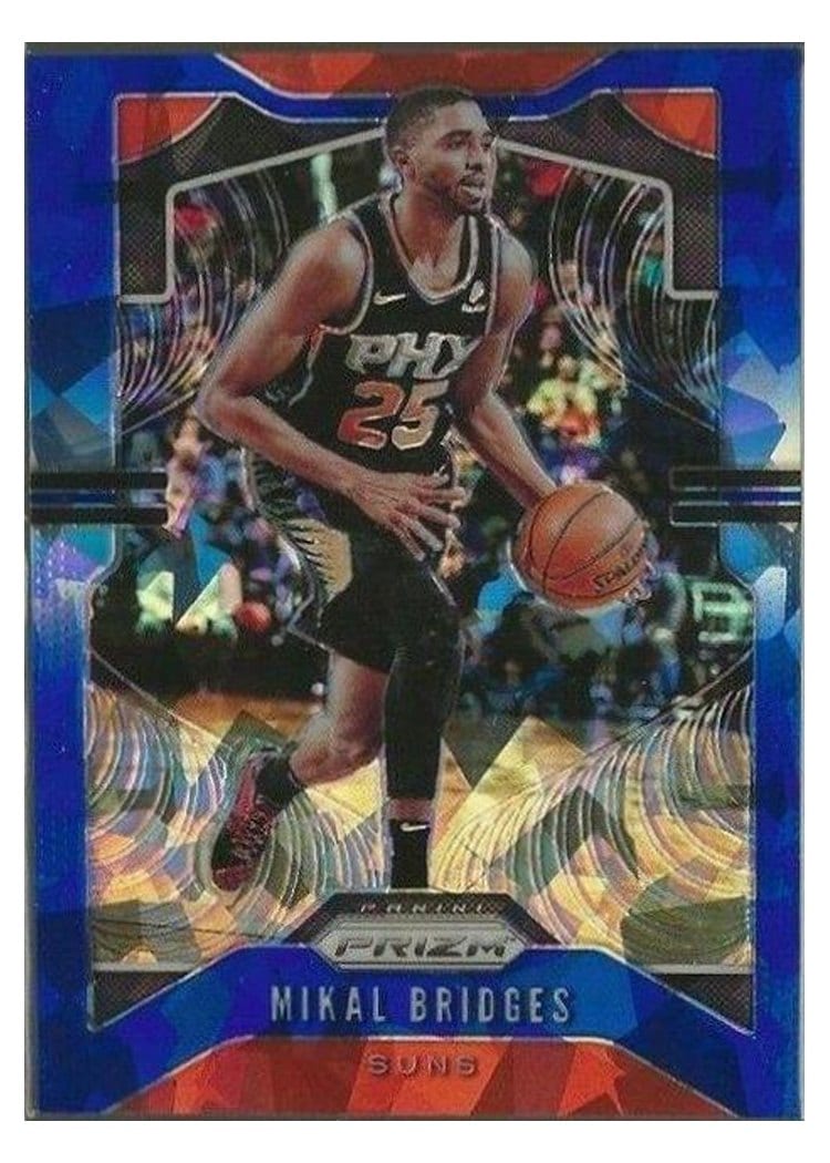 2019-20 Panini Prizm Base Set Mikal Bridges #99 card