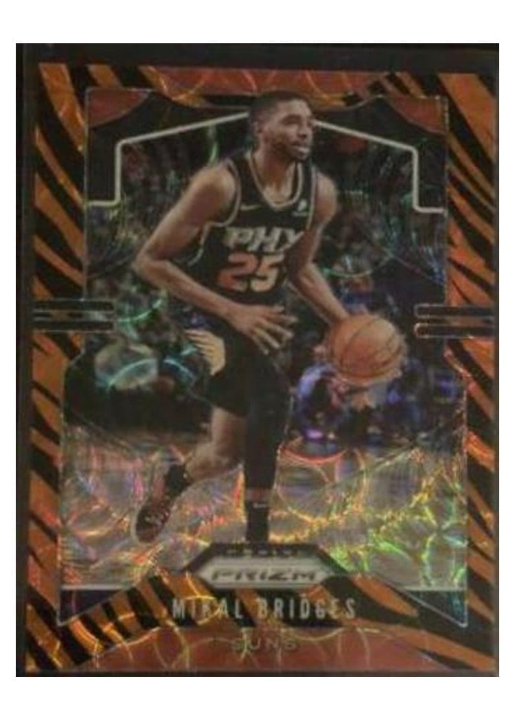 2019-20 Panini Prizm Base Set Mikal Bridges #99 card