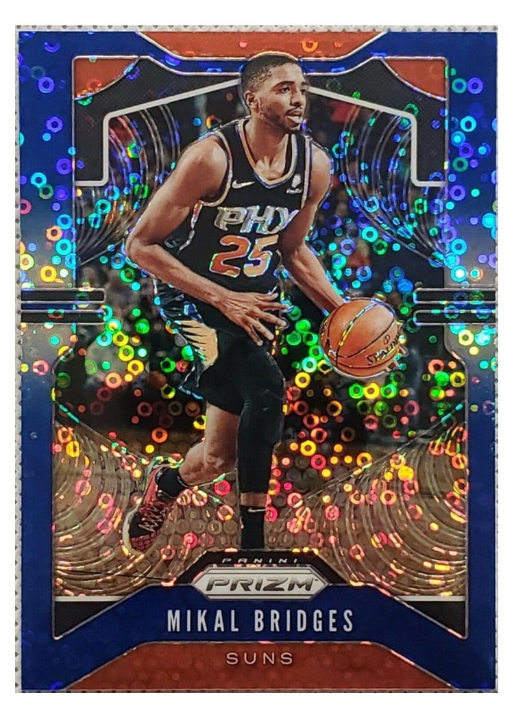 2019-20 Panini Prizm Base Set Mikal Bridges #99 card