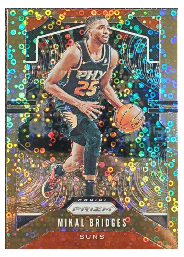 2019-20 Panini Prizm Base Set Mikal Bridges #99 card