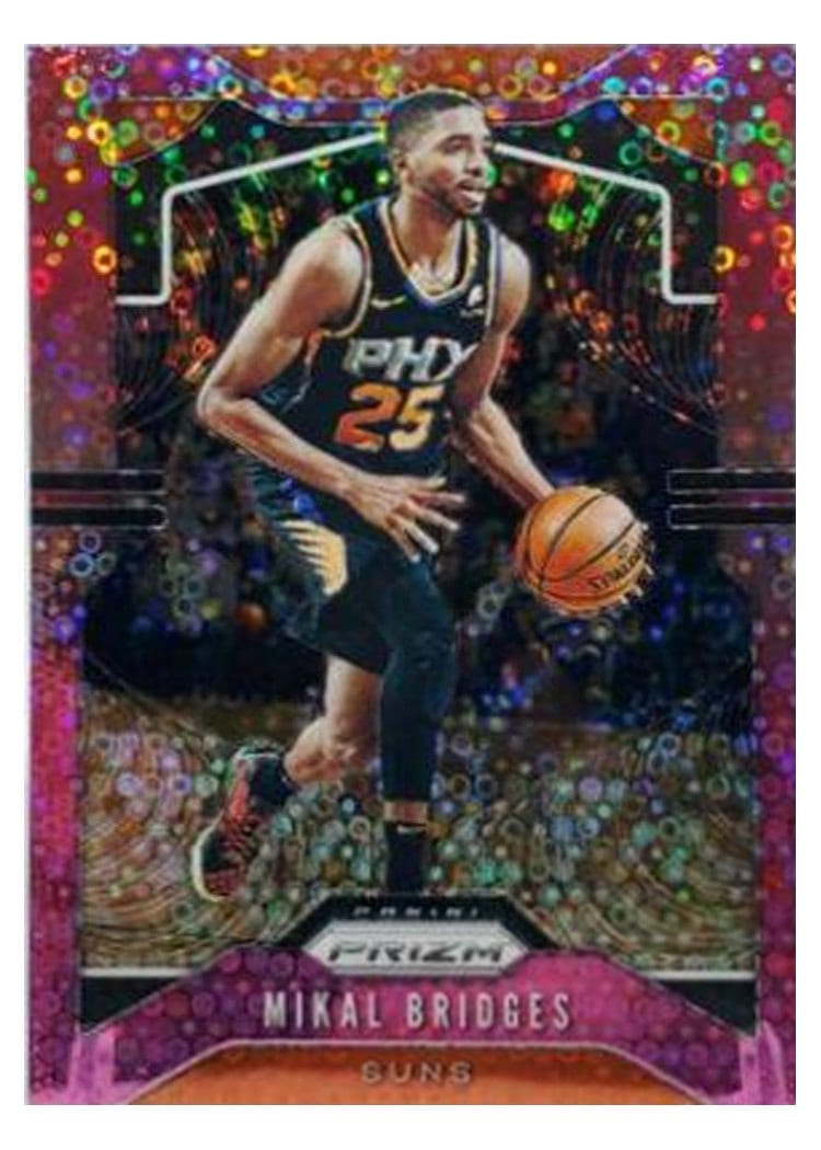 2019-20 Panini Prizm Base Set Mikal Bridges #99 card