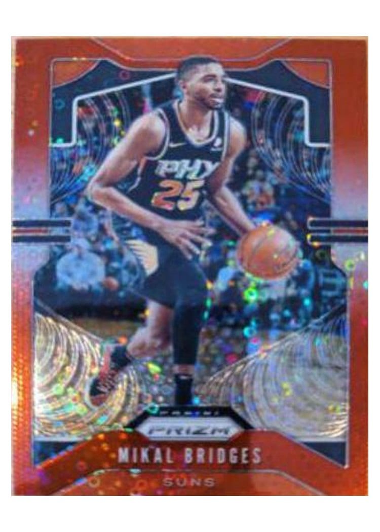 2019-20 Panini Prizm Base Set Mikal Bridges #99 card
