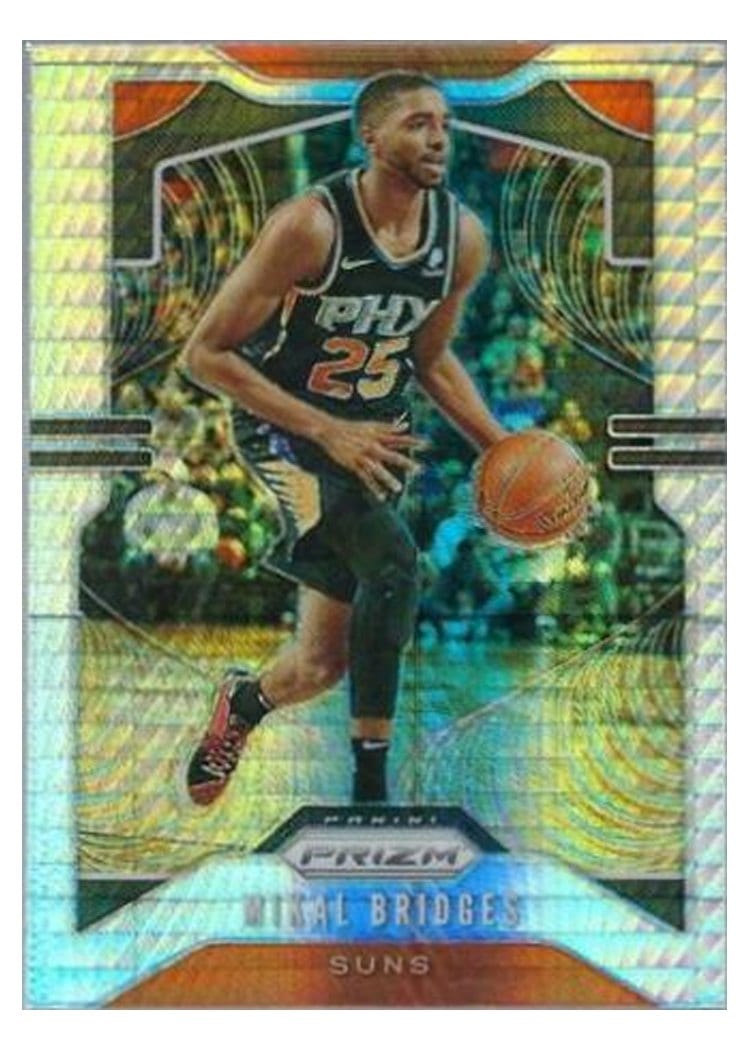 2019-20 Panini Prizm Base Set Mikal Bridges #99 card