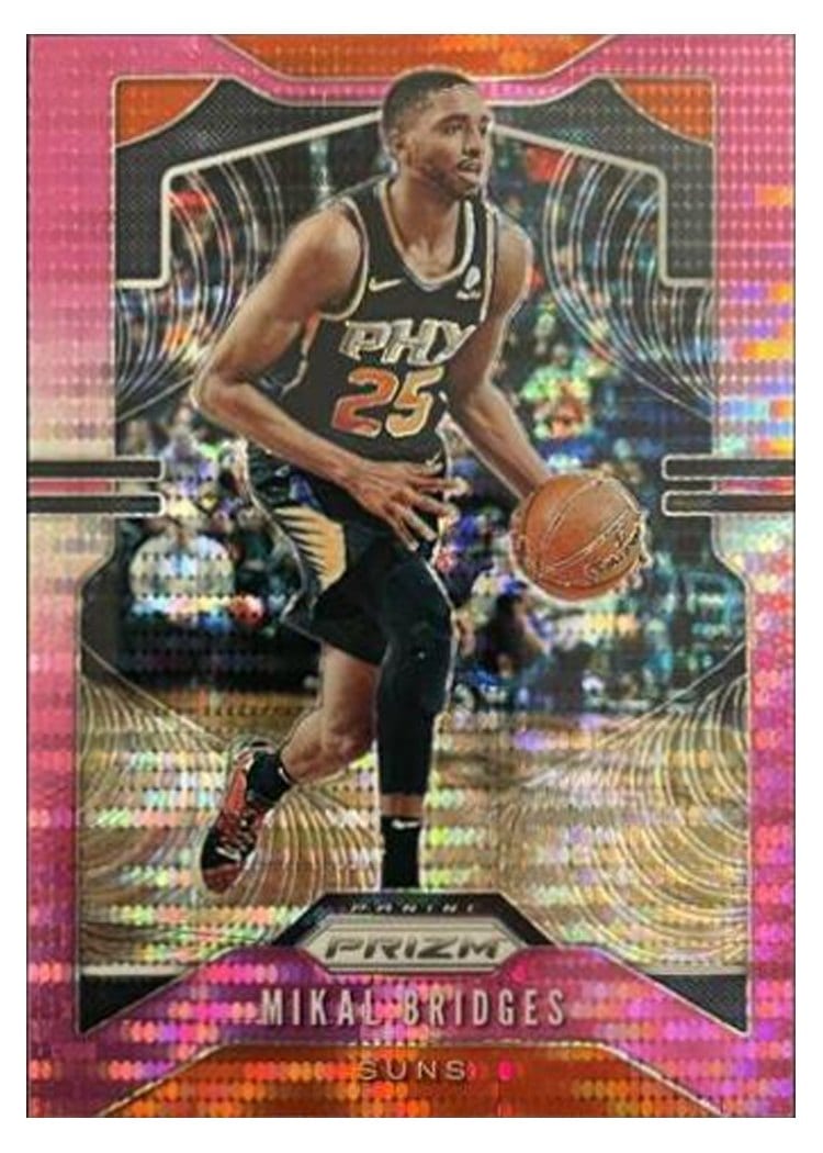 2019-20 Panini Prizm Base Set Mikal Bridges #99 card