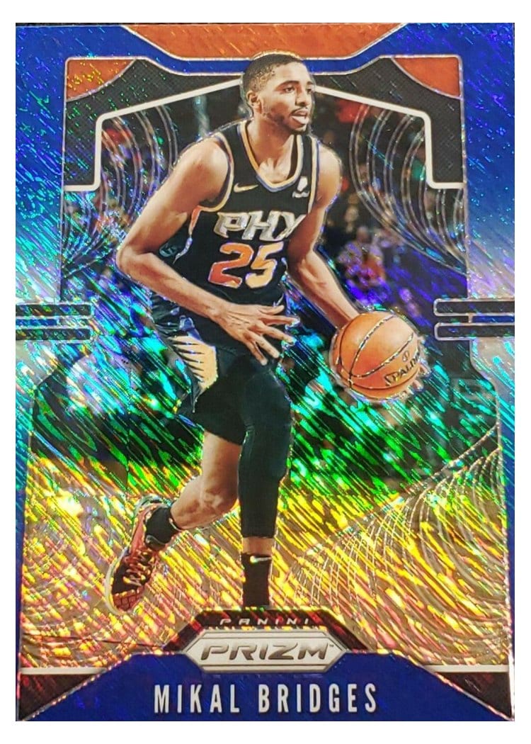 2019-20 Panini Prizm Base Set Mikal Bridges #99 card