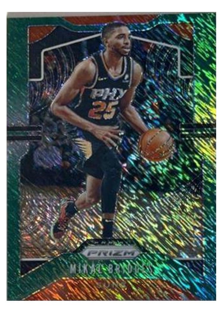 2019-20 Panini Prizm Base Set Mikal Bridges #99 card