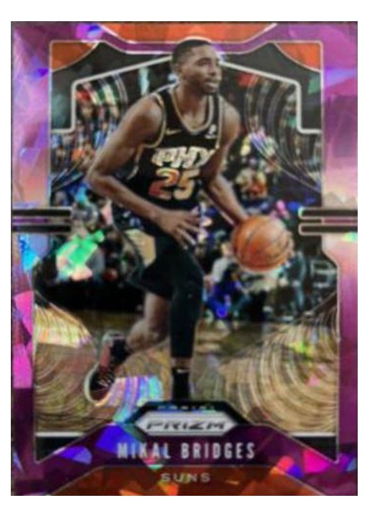 2019-20 Panini Prizm Base Set Mikal Bridges #99 card