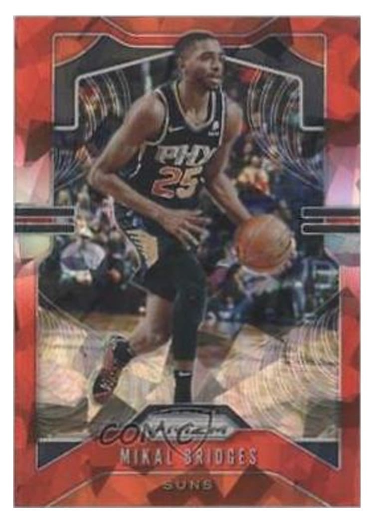 2019-20 Panini Prizm Base Set Mikal Bridges #99 card