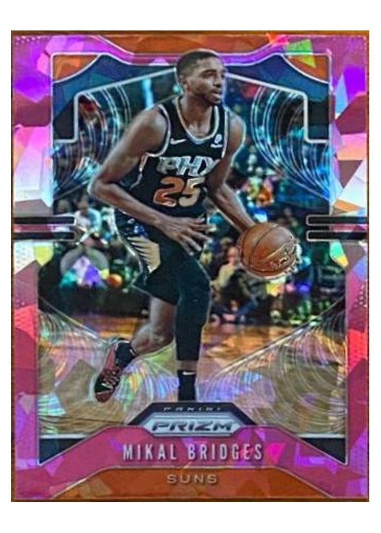 2019-20 Panini Prizm Base Set Mikal Bridges #99 card