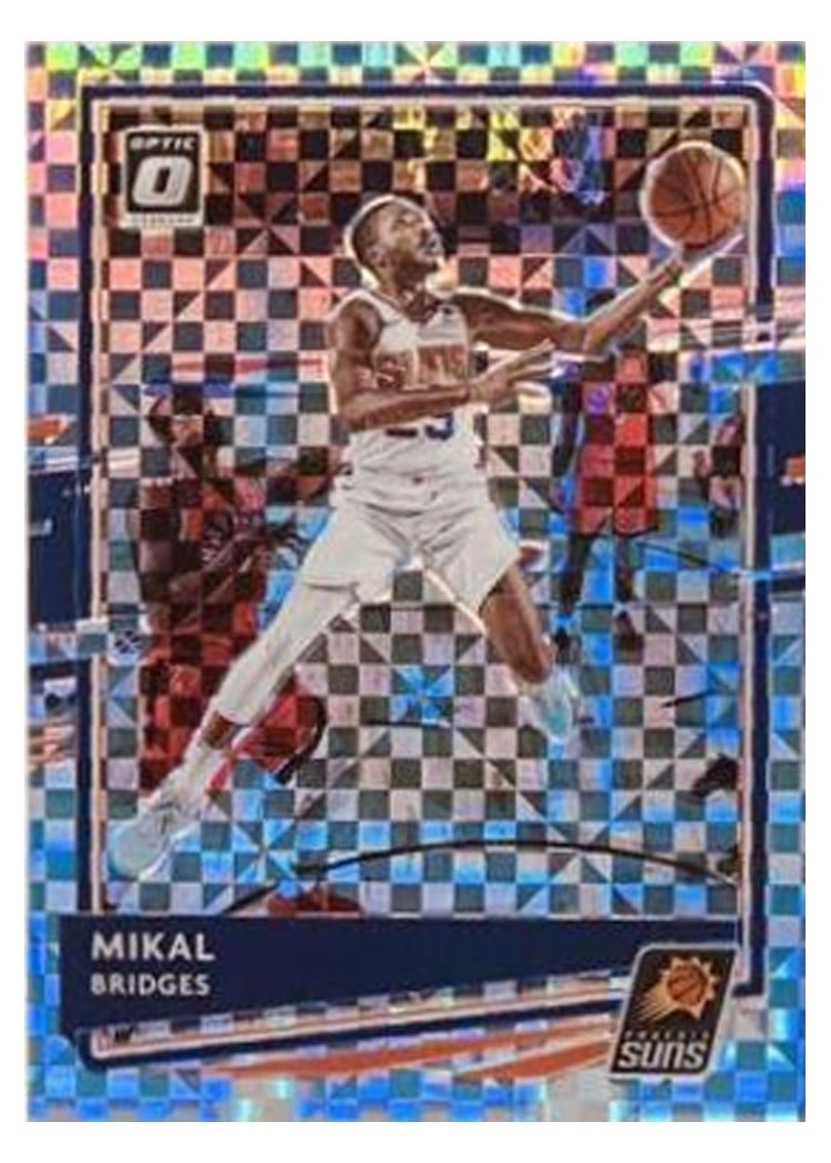 2020-21 Donruss Optic Base Set Mikal Bridges #54 card