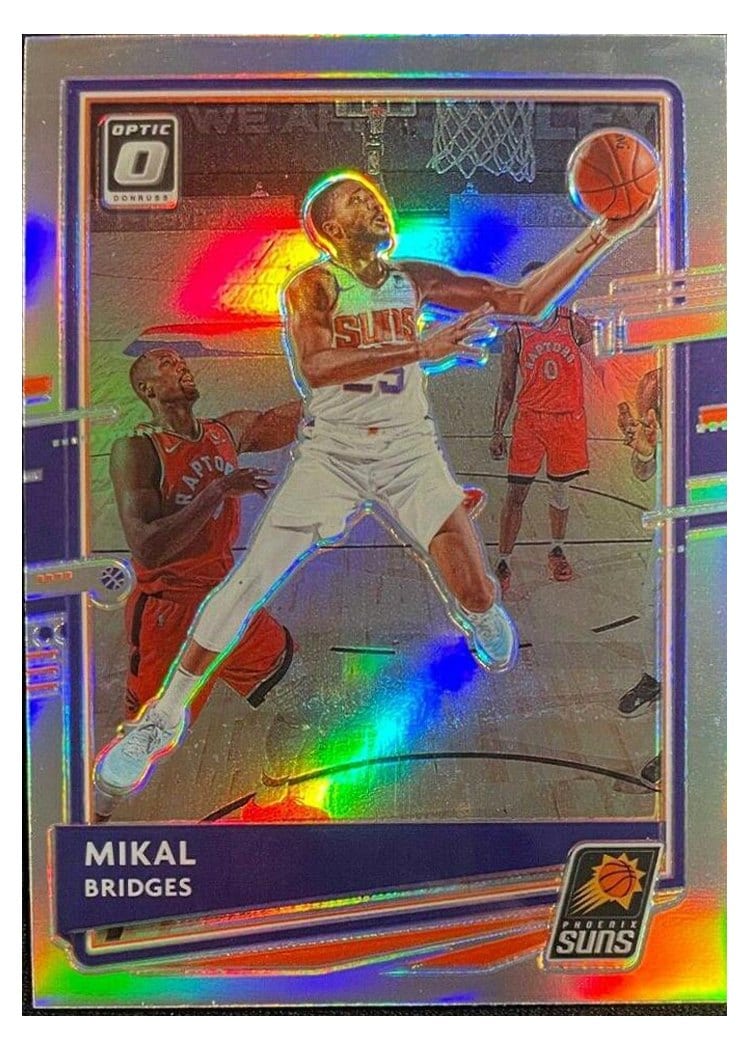 2020-21 Donruss Optic Base Set Mikal Bridges #54 card