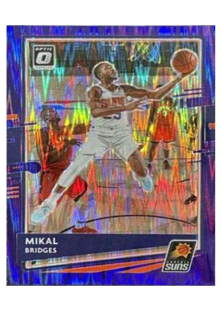 2020-21 Donruss Optic Base Set Mikal Bridges #54 card
