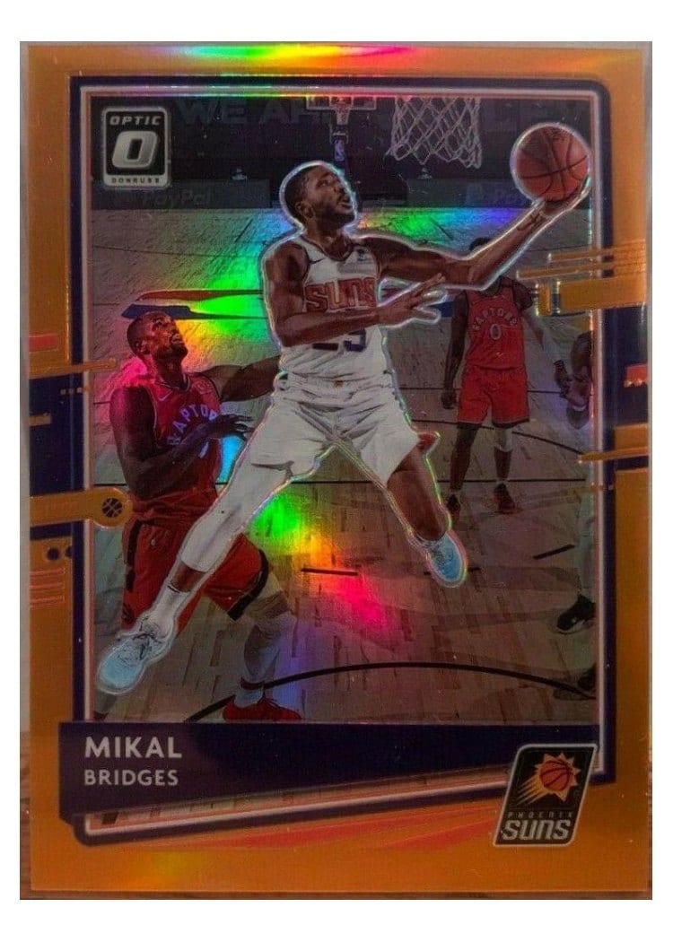 2020-21 Donruss Optic Base Set Mikal Bridges #54 card