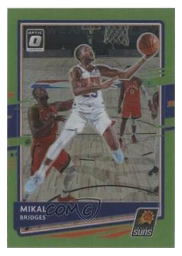 2020-21 Donruss Optic Base Set Mikal Bridges #54 card