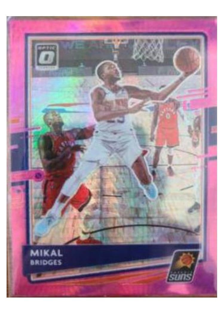 2020-21 Donruss Optic Base Set Mikal Bridges #54 card