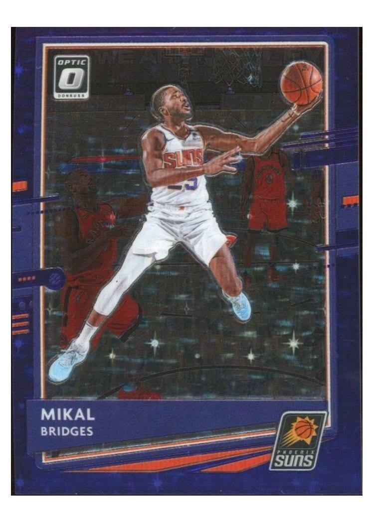 2020-21 Donruss Optic Base Set Mikal Bridges #54 card