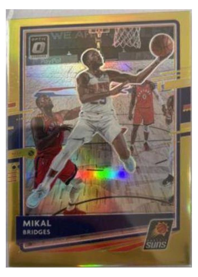 2020-21 Donruss Optic Base Set Mikal Bridges #54 card