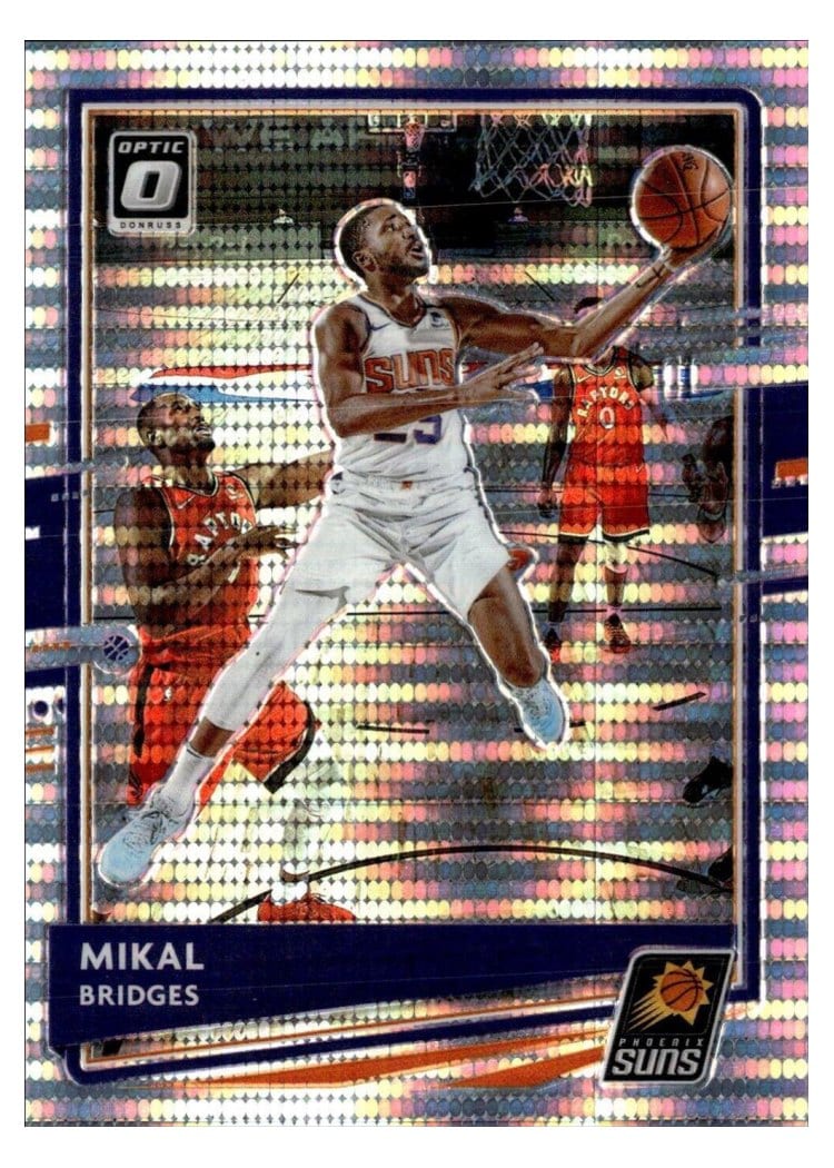 2020-21 Donruss Optic Base Set Mikal Bridges #54 card