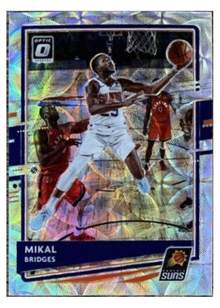 2020-21 Donruss Optic Base Set Mikal Bridges #54 card