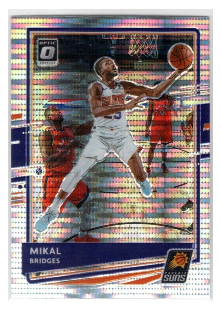 2020-21 Donruss Optic Base Set Mikal Bridges #54 card