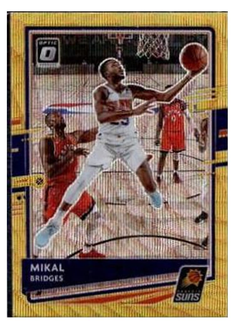 2020-21 Donruss Optic Base Set Mikal Bridges #54 card