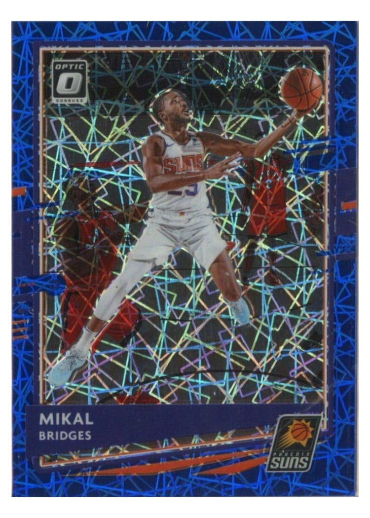 2020-21 Donruss Optic Base Set Mikal Bridges #54 card