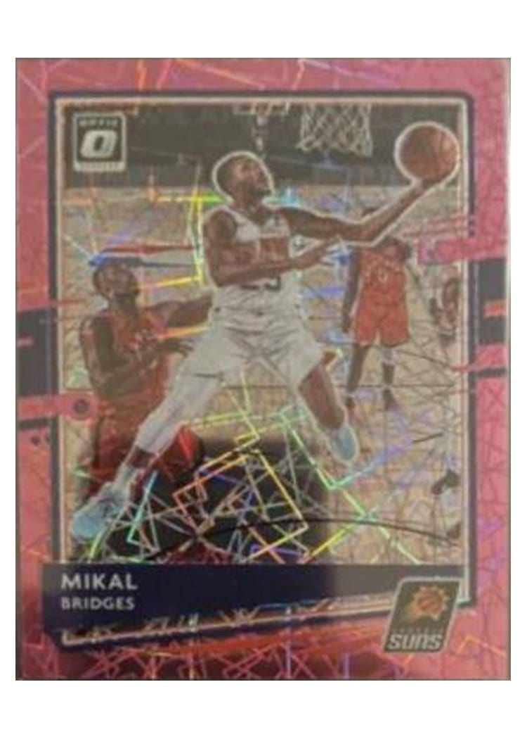 2020-21 Donruss Optic Base Set Mikal Bridges #54 card