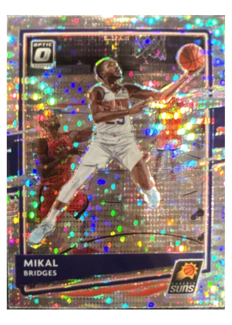 2020-21 Donruss Optic Base Set Mikal Bridges #54 card