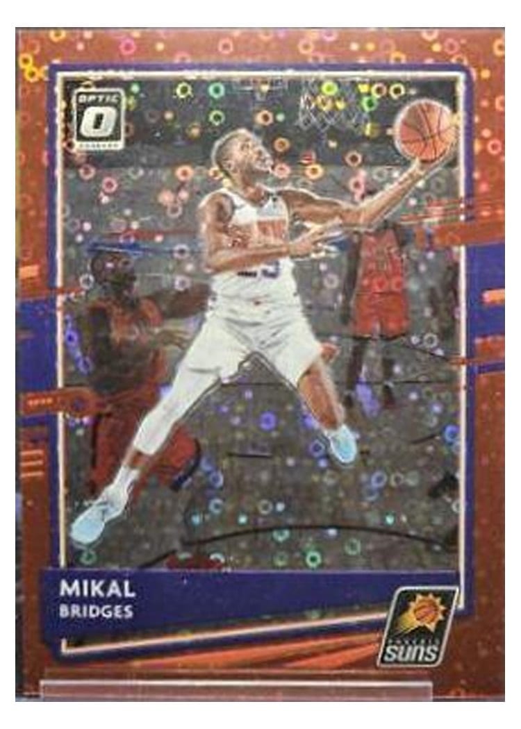 2020-21 Donruss Optic Base Set Mikal Bridges #54 card