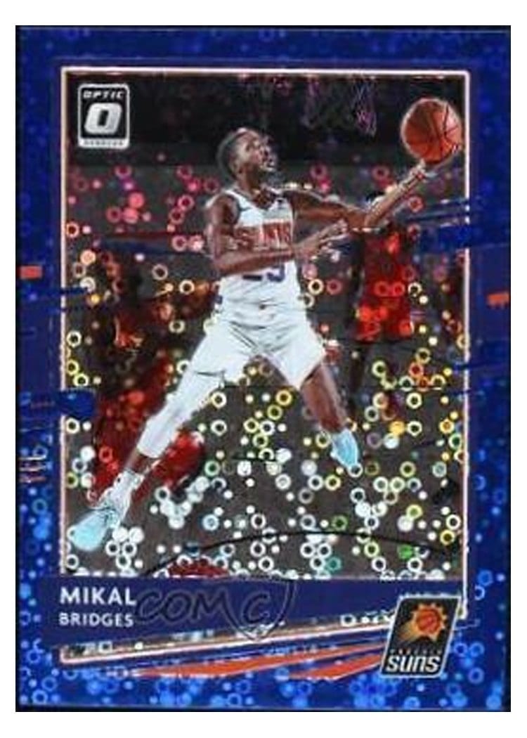 2020-21 Donruss Optic Base Set Mikal Bridges #54 card