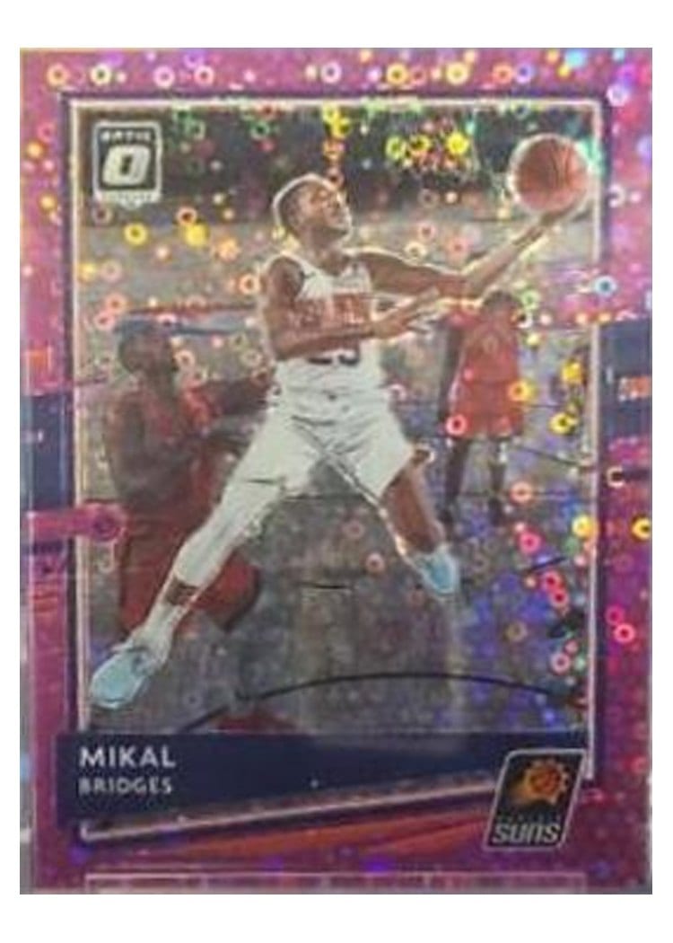 2020-21 Donruss Optic Base Set Mikal Bridges #54 card