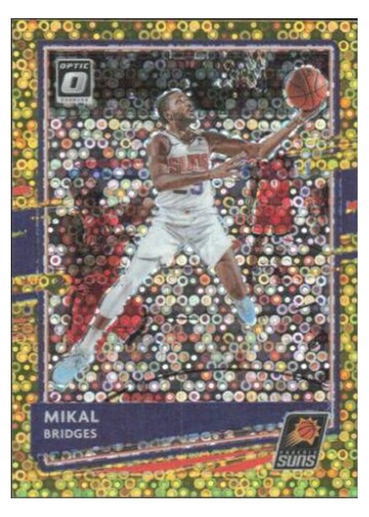2020-21 Donruss Optic Base Set Mikal Bridges #54 card