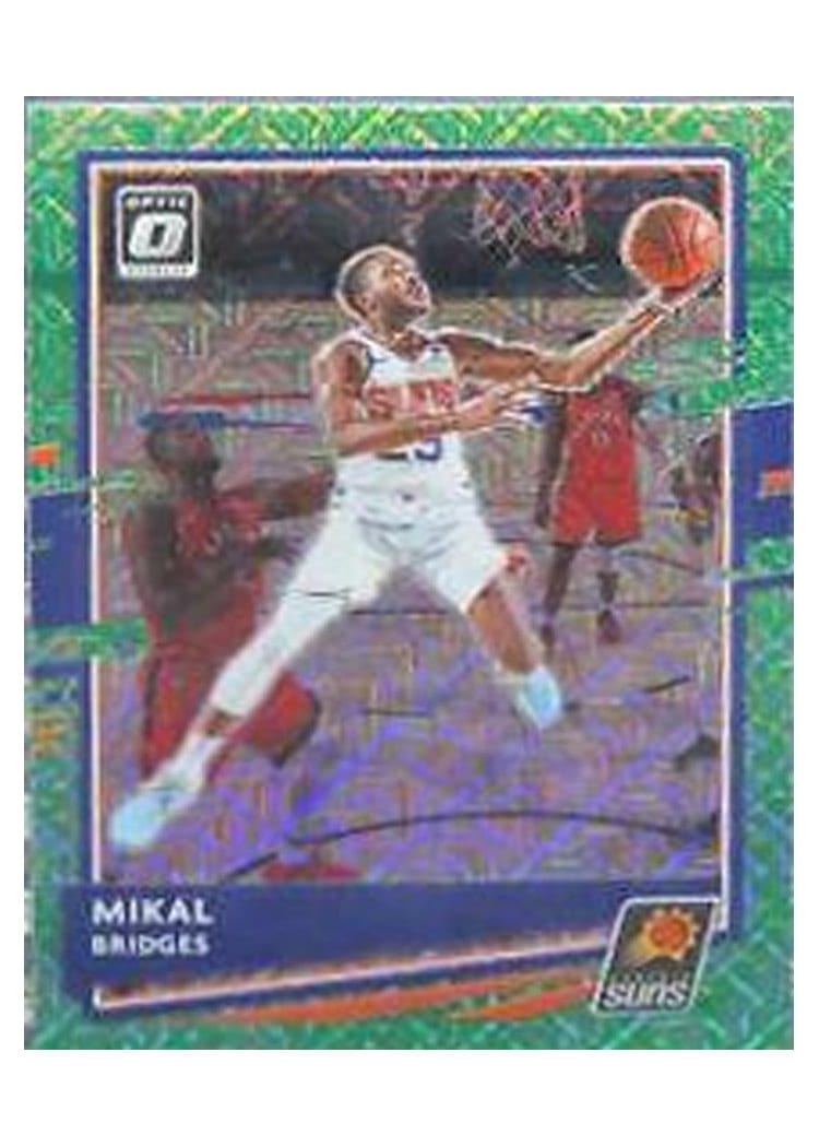 2020-21 Donruss Optic Base Set Mikal Bridges #54 card