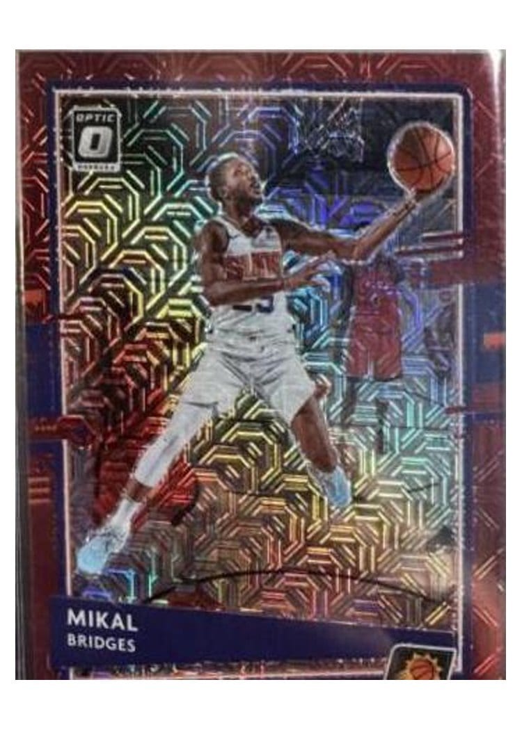 2020-21 Donruss Optic Base Set Mikal Bridges #54 card